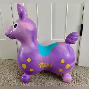 Rody Original Purple Bouncing Horse